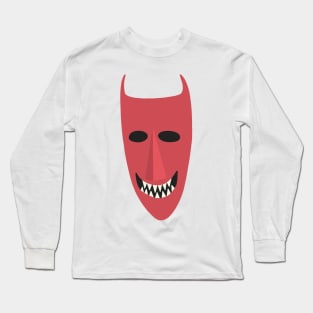 Lock Mask-The Nightmare Before Christmas Long Sleeve T-Shirt